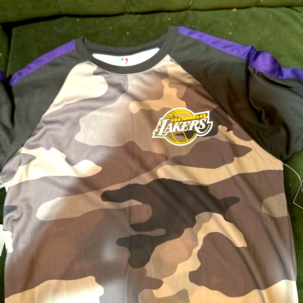 Lakers dry fitted basketball shirt